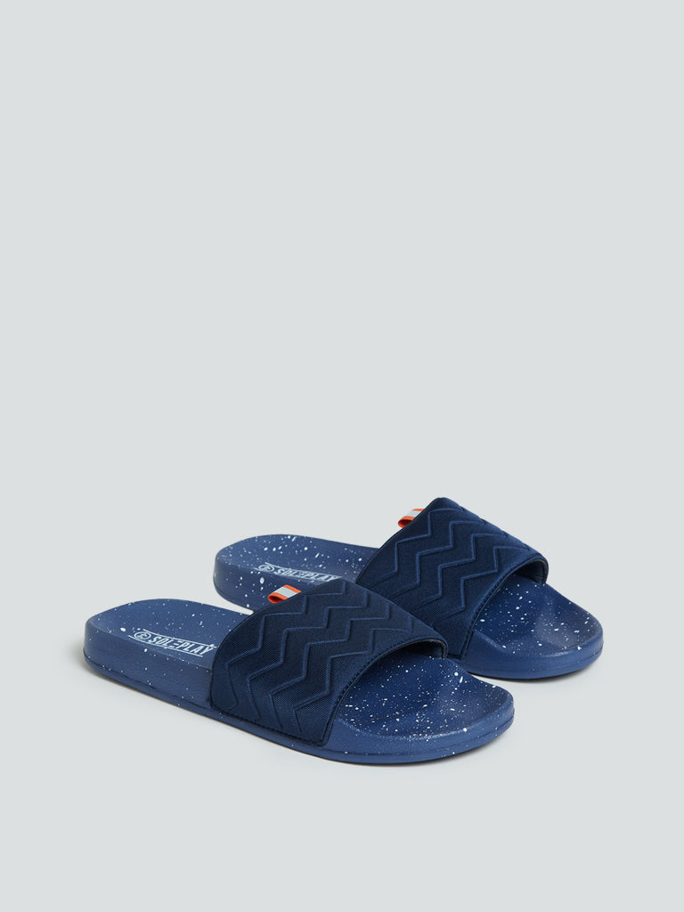 SOLEPLAY Indigo Self-Textured Pool Slides